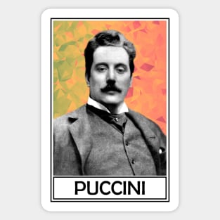 Giacomo Puccini Sticker